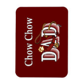 Chow Chow papa Magneet (Verticaal)