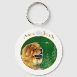 Chow Chow Peace Sleutelhanger