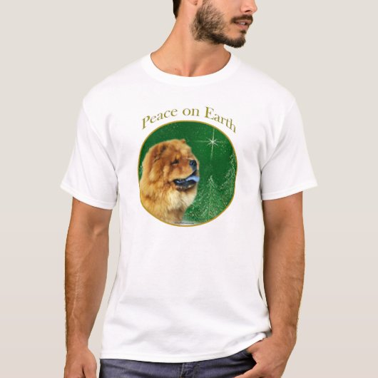 Chow Chow Peace T-shirt (Voorkant)
