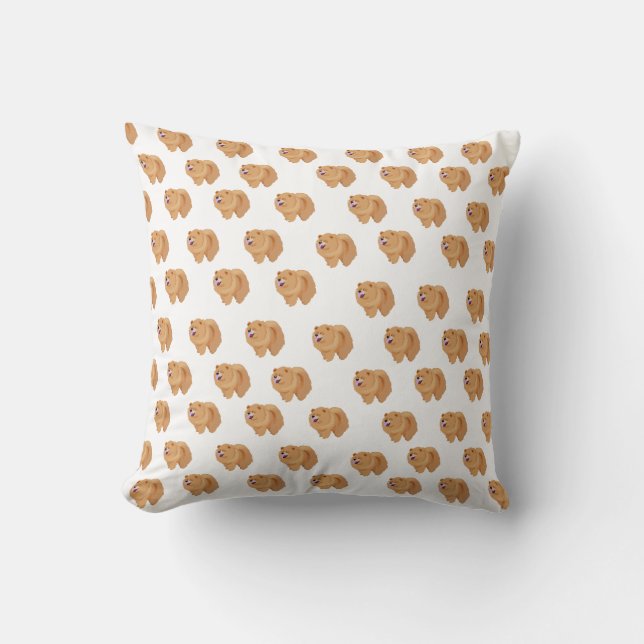 Chow Chow pillow Kussen (Voorkant)