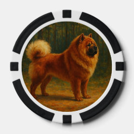 Chow Chow Poker Chips