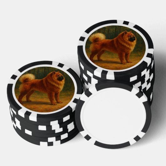 Chow Chow Poker Chips (Opstapeling)