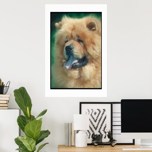 Chow Chow Poster (Thuiskantoor)