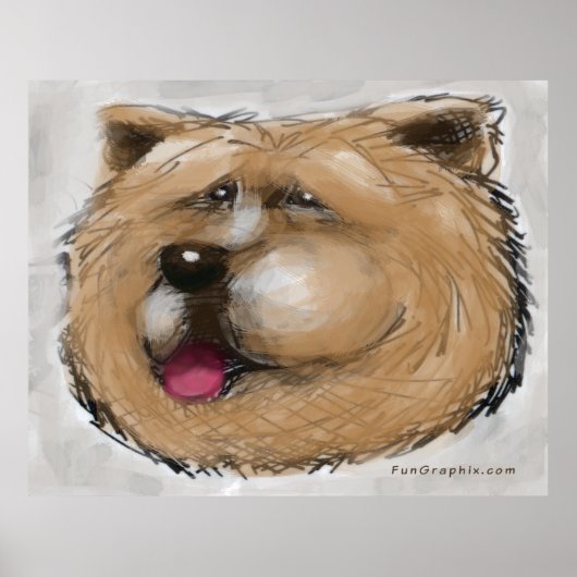 Chow Chow Poster (Voorkant)