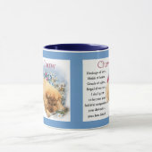 Chow Chow Puppy Art Gifts Mok (Midden)