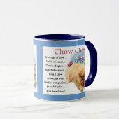 Chow Chow Puppy Art Gifts Mok (Voorkant rechts)