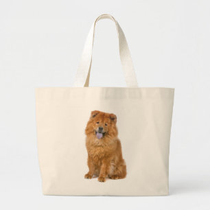 Chow Chow Puppy Dog Love Canvas Totebag Grote Tote Bag