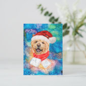 Chow Chow Ras Hond Kerstmis Feestdagenkaart (Staand voorkant)