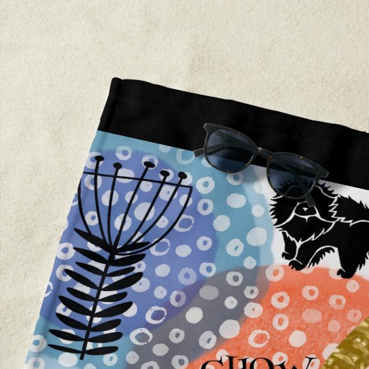 CHOW CHOW RETRO STRANDLAKEN (In situ)