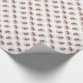 Chow Chow Santa Paws Cadeaupapier (Hoek)