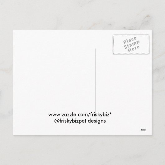 Chow Chow Santa Paws Feestdagenkaart (Achterkant)