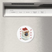 Chow Chow Santa Paws Magneet (Insitu (Vaatwasser))