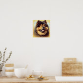 Chow-Chow Schilderen Poster (Keuken)