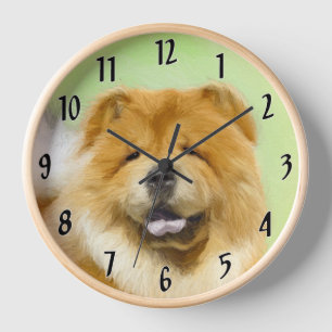 Chow Chow Schilderij - Mooie Originele Honden Kuns