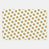 Chow Chow Schilderij Rood Ruw Schattige Originele Inpakpapier Vel (Voorkant 2)