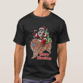 Chow Chow Sinterklaas Pet Merry Christmas Dog X Ma T-shirt (Voorkant)