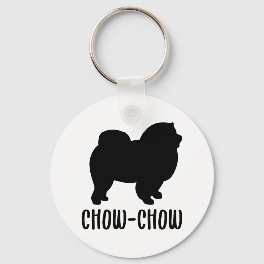 Chow-chow Sleutelhanger (Voorkant)