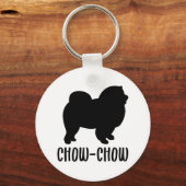 Chow-chow Sleutelhanger (Voorkant)