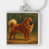 Chow Chow Sleutelhanger (Voorkant)