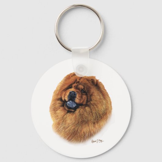 Chow Chow Sleutelhanger (Voorkant)