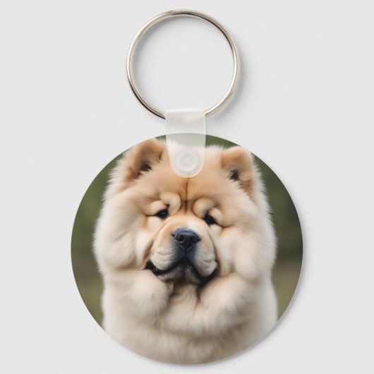 Chow Chow Sleutelhanger (Voorkant)