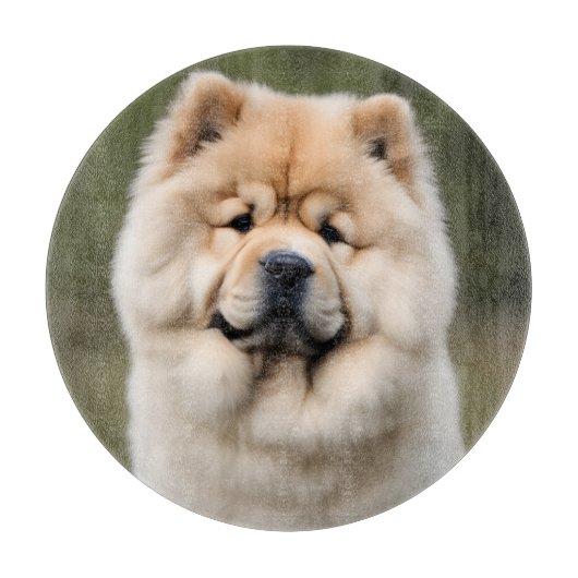 Chow Chow Snijplank (Voorkant)