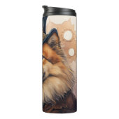 Chow Chow Steampunk Hond Thermosbeker (Geroteerd rechts)