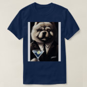 Chow Chow Suit Martini 2 T-shirt (Design voorkant)