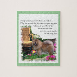 Chow Chow Summer Garden Legpuzzel