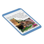 Chow Chow Summer Garden Magneet (Rechterzijde)