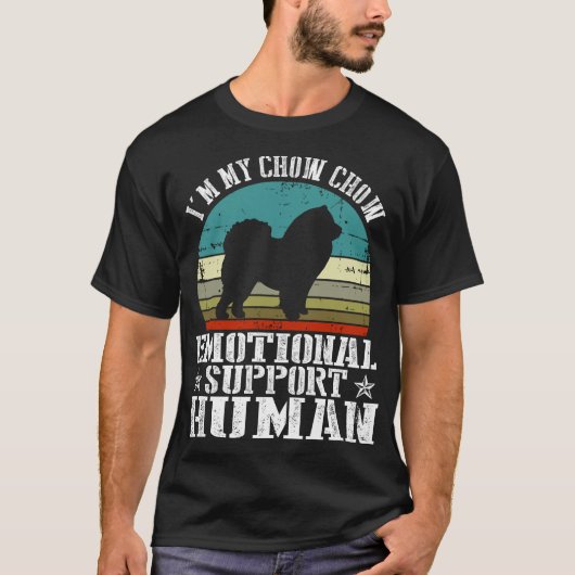 Chow Chow Support Team Pet Lovers Gift T-shirt (Voorkant)