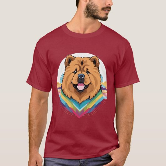 Chow Chow T-shirt (Voorkant)
