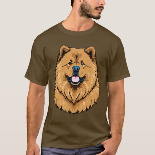 Chow Chow T-shirt (Voorkant)
