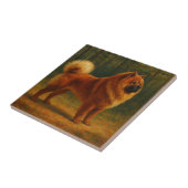 Chow Chow Tegeltje (Zijkant)