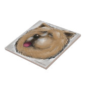 Chow Chow Tegeltje (Zijkant)