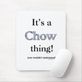 Chow Chow Thing Muismat (Met muis)