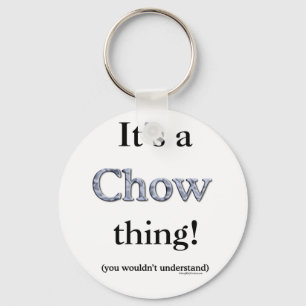 Chow Chow Thing Sleutelhanger