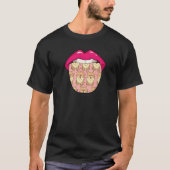 Chow Chow Tongue Pet Dog Breed Chow Chow T-shirt (Voorkant)