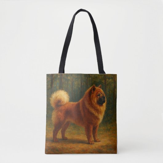 Chow Chow Tote Bag (Voorkant)