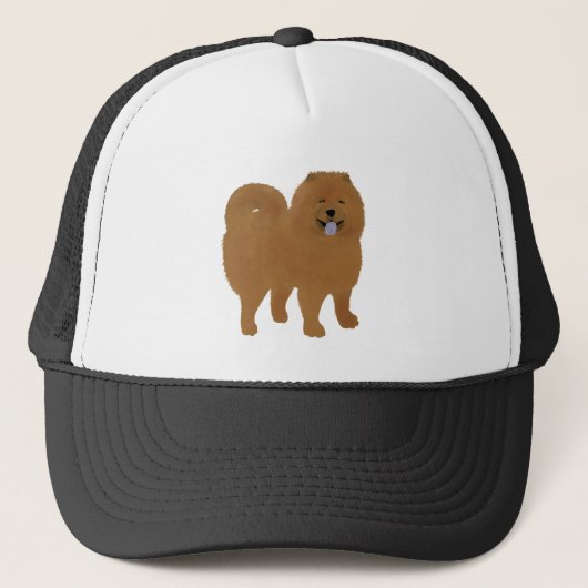 Chow Chow Trucker Hat Trucker Pet (Voorkant)