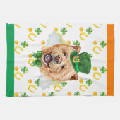 Chow Chow Vakantiehuis Decoratie St. Patrick's Dag Theedoek (Horizontaal)