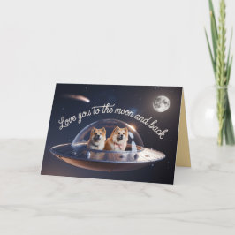 Chow Chow Valentijnkaart Feestdagen Kaart