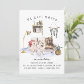 Chow Chow | Verhuisbericht Aankondiging (Staand voorkant)