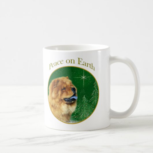Chow Chow Vrede Koffiemok (Rechts)