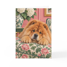 Chow Chow Wenskaart