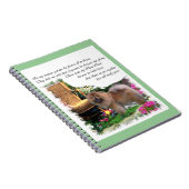 Chow Chow Zomer Tuin Notitieboek (Rechterzijde)