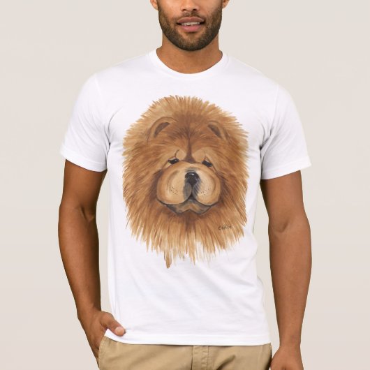Chow    chowRed T-shirt (Voorkant)