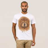 Chow    chowRed T-shirt (Voorkant volledig)