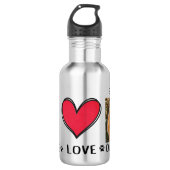 Chow Chows Hond Waterfles (Voorkant)