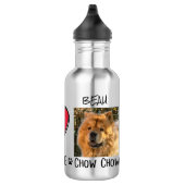 Chow Chows Hond Waterfles (Rechts)